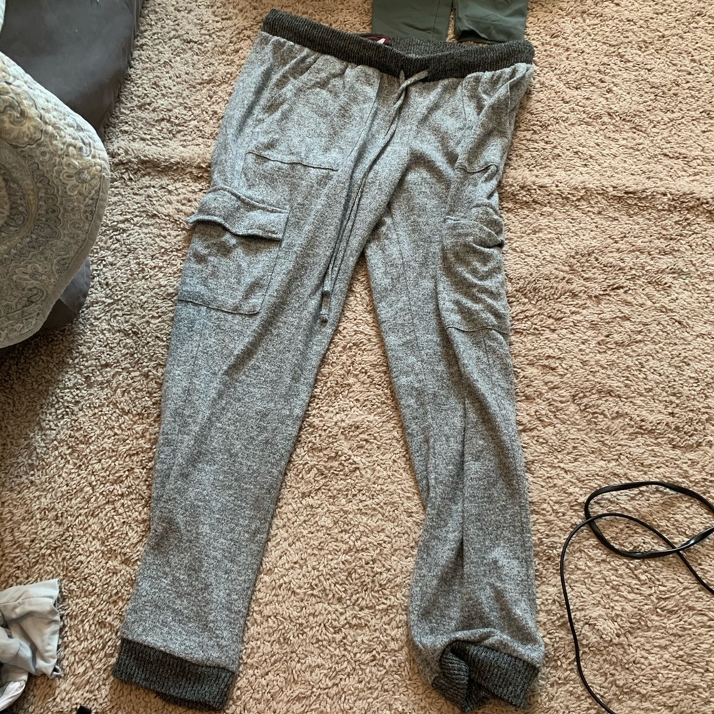 Gray Capri Sweats